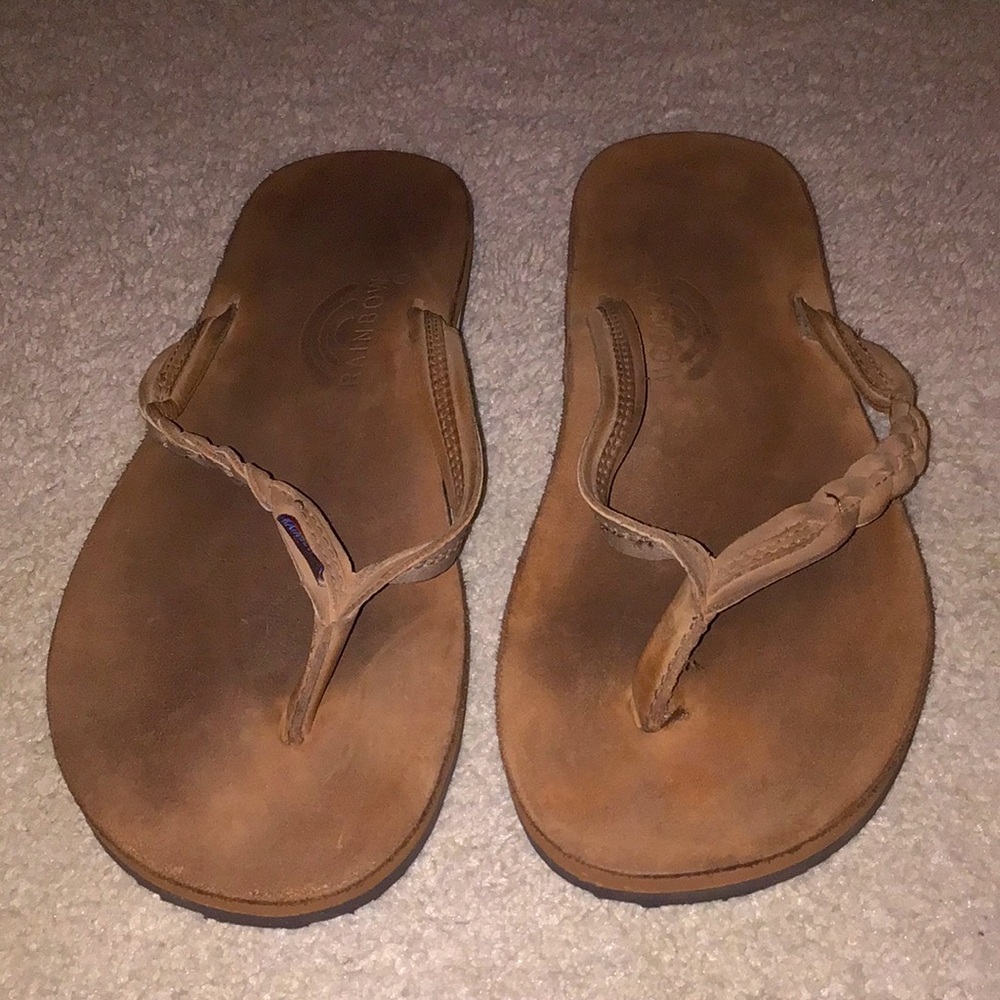 Rainbow Flip Flops Sandals